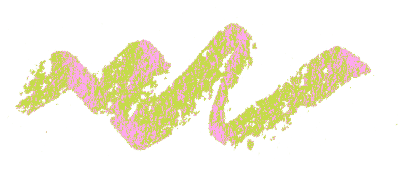 Churro rosado decorativo